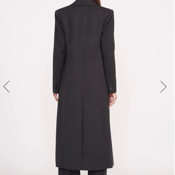 Staud RALPH COAT | BLACK - Picture 4 of 8